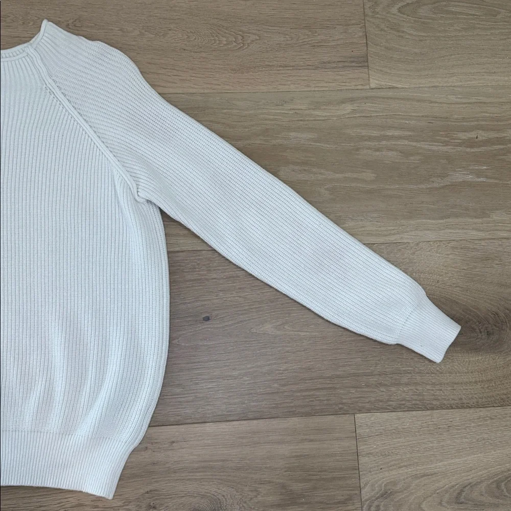 Lascana Elbow Heart Sweater, creamy white, size 8/10 - Picture 5 of 13